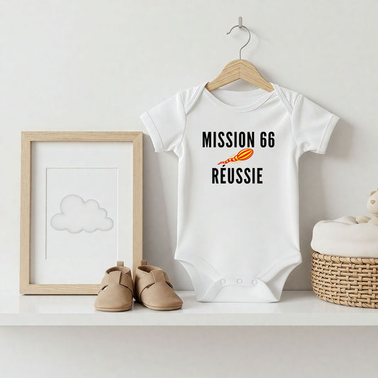 Mission 66 réussie – Body bébé coton bio